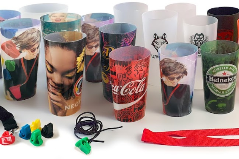 personalización vasos de plástico reutilizables jimara packaging