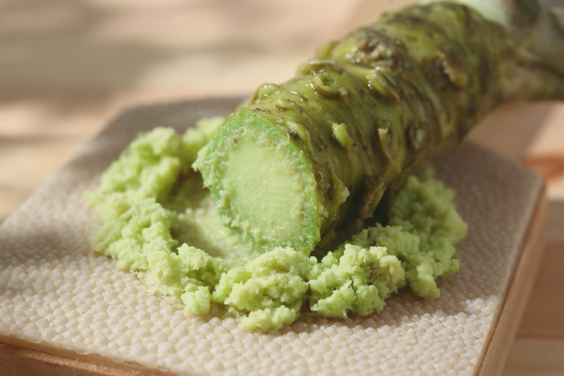 Sushi: origen del wasabi en restaurantes