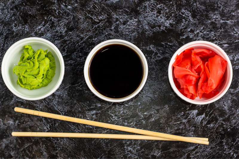 Sushi: funciones del jenjibre en las comidas