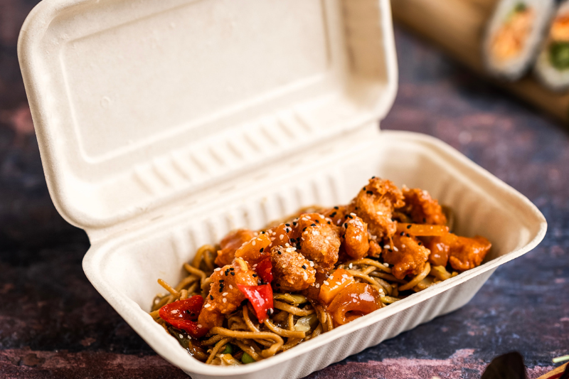 Guía de envases compostables para delivery