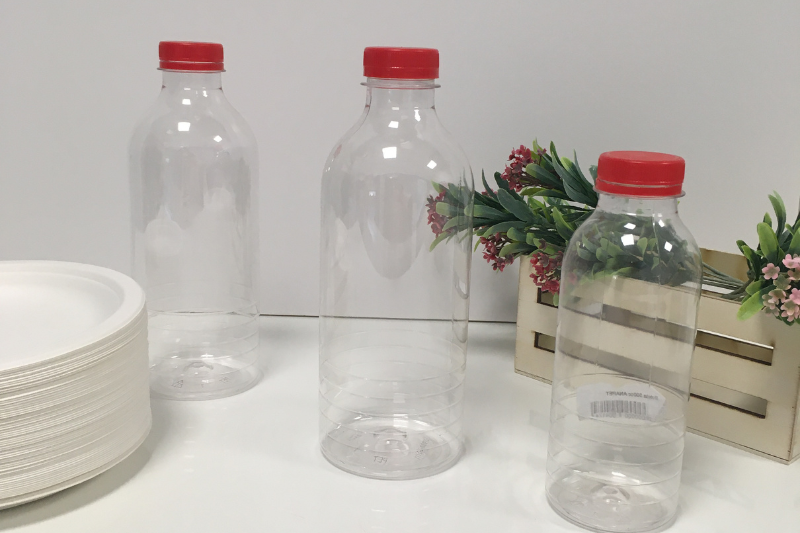 Botellas transparentes Jimara packaging